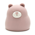 Cute Silicone Squeaky Bear Bath Toy - Safe Floating Water Toy for Baby Toddler Bath Time Fun, BPA Free