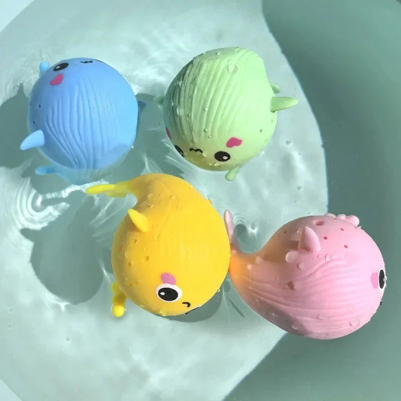 Whale Shaped Faucet Protector, Fun & Soft Silicone Cover to Guard Baby from Bumps During Bath Time