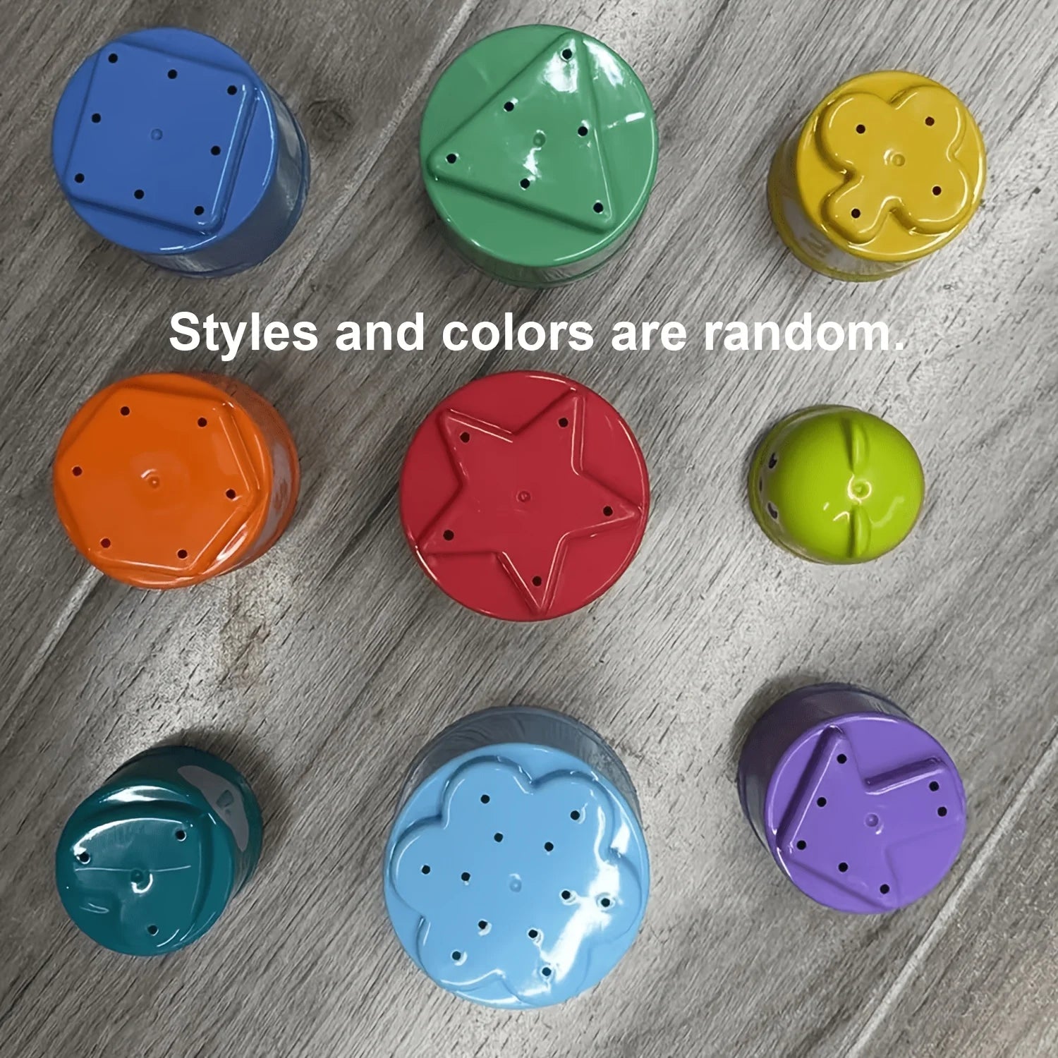 Kids Stacking Cups Rainbow Fold Cup Baby Early Education Puzzle Toy Color Sorting Training Hand Speed Competition Birthday Gifts