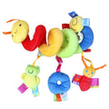 Car Seat Toys Infant Baby Spiral Activity Hanging Rattle Toys Plush Hanging Stroller Sensory Toys For Newborn Gift
