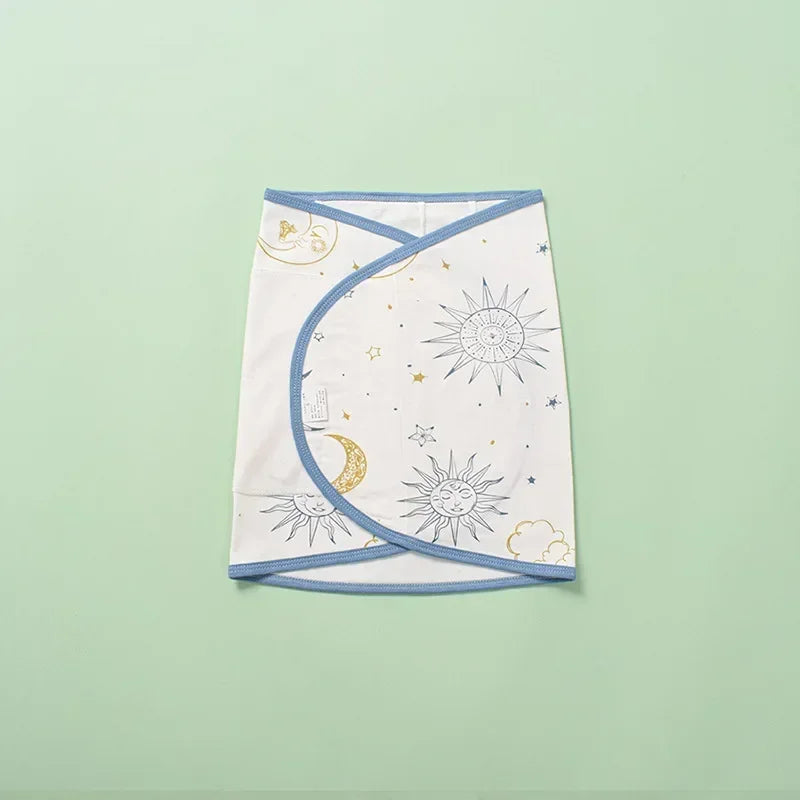 0-6 Month Cotton Baby Swaddle Wrap Anti Startle Swaddling Blanket Muslin Baby Sleeping Blanket Wrap for New Born Thin Summer