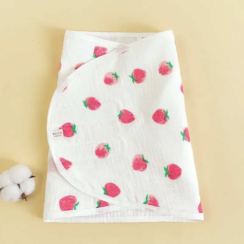 0-6 Month Cotton Baby Swaddle Wrap Anti Startle Swaddling Blanket Muslin Baby Sleeping Blanket Wrap for New Born Thin Summer