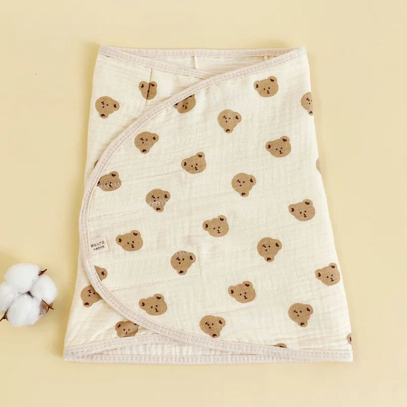 0-6 Month Cotton Baby Swaddle Wrap Anti Startle Swaddling Blanket Muslin Baby Sleeping Blanket Wrap for New Born Thin Summer