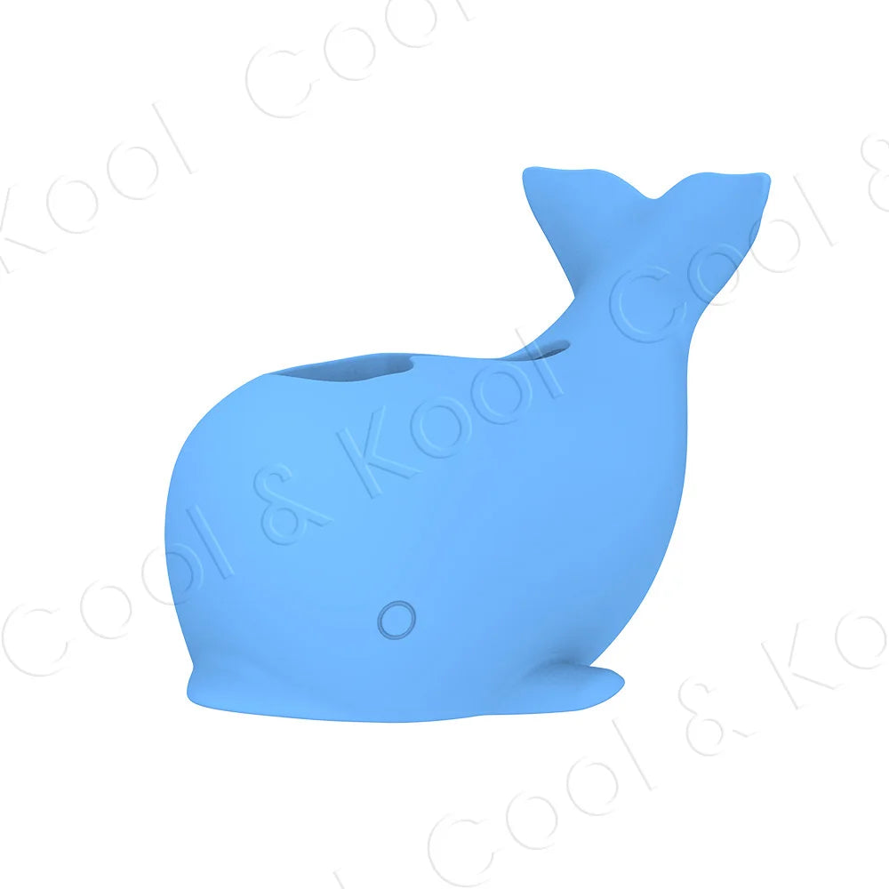 Whale Shaped Faucet Protector, Fun & Soft Silicone Cover to Guard Baby from Bumps During Bath Time