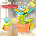 Bath Time Fun Toy, Water Play Flower Pot, Interactive Rotating Design, Suction Cup Baby Summer Splash Toy, Safe & Durable