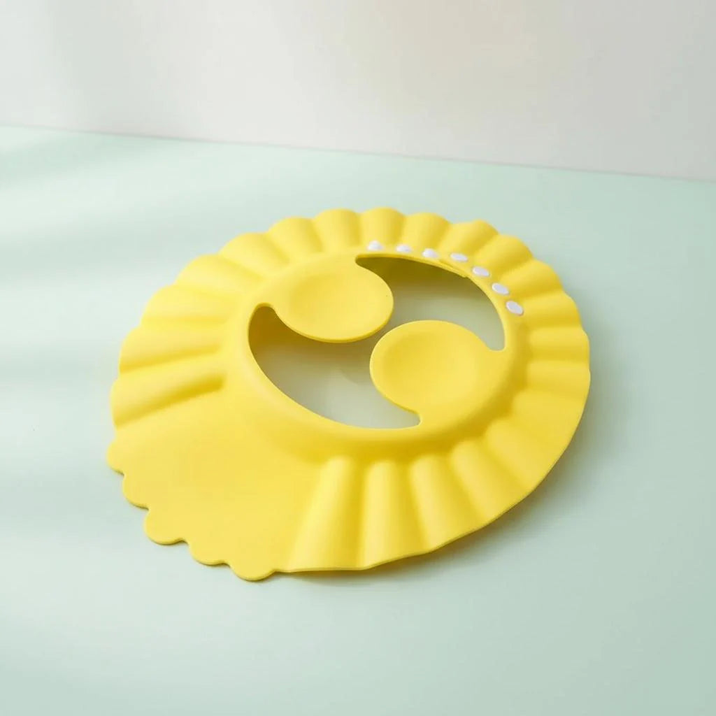 Adjustable Baby Shower Cap Ear Protection Shampoo Hat for Infants Toddlers Bath Time Accessories