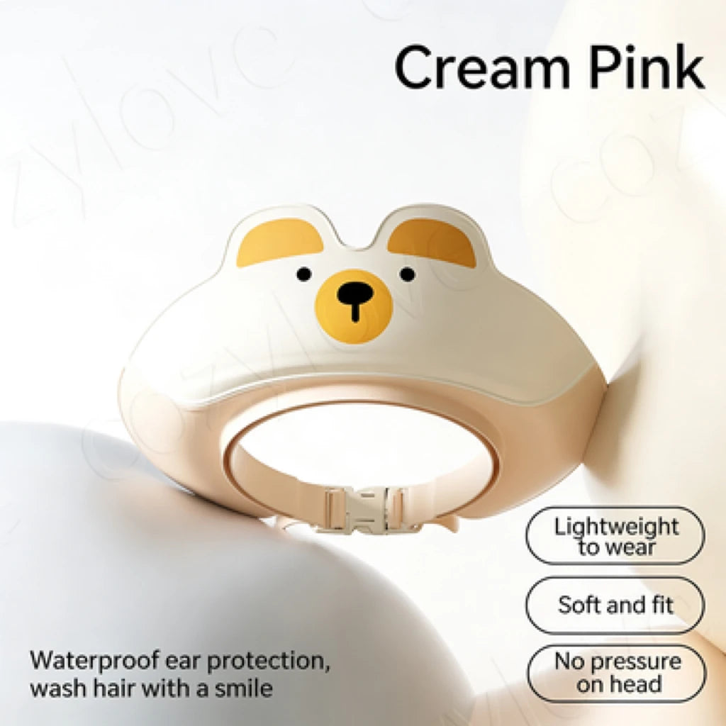 BPA-Free Baby Shampoo Visor | Adjustable Water Shield Hat for Toddler Bath Time