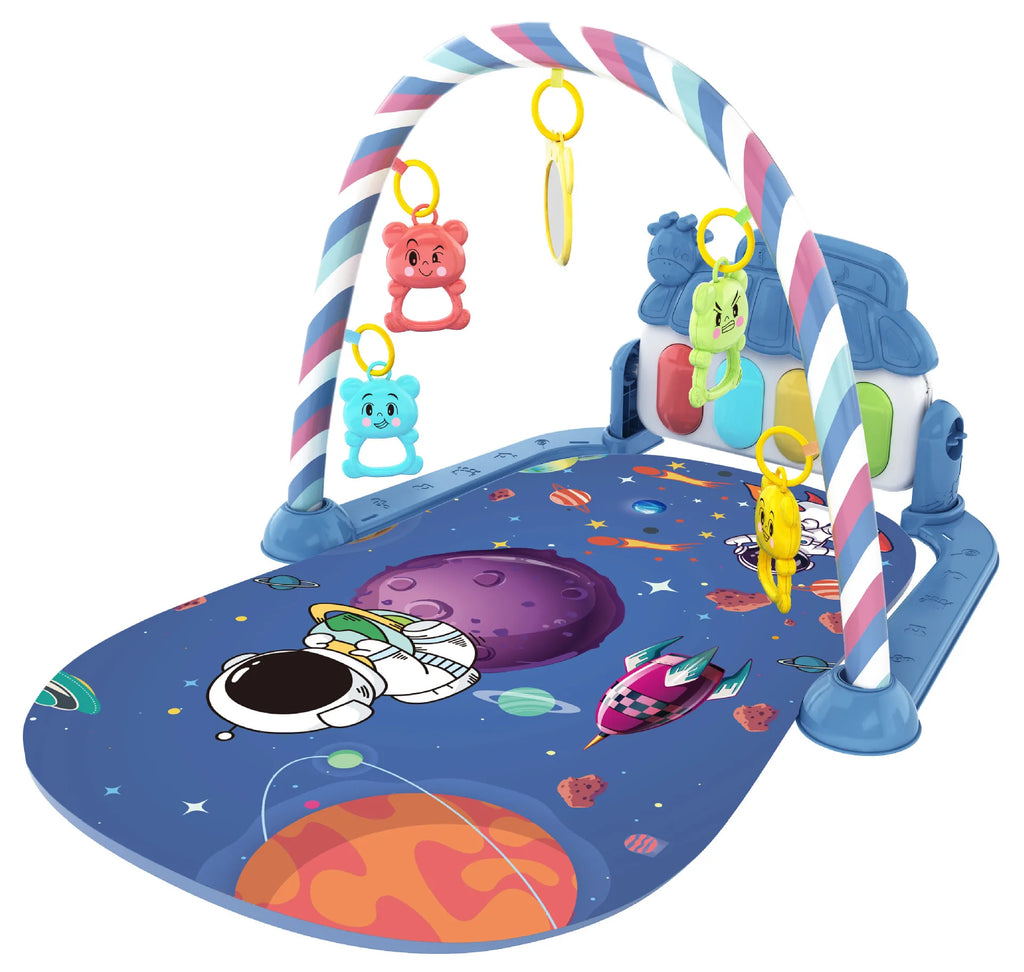 Musical Baby Activity Gym Rack Play Mat Kid Rug Puzzle Mat Carpet Piano Keyboard Infant Playmat Crawling Game Pad Baby Toy Gift