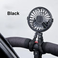 Baby Stroller Fan Portable Handheld 360° Rotate Flexible Adjustable Tripod Air Cooling Fan Rechargeable Baby Stroller Clip Fan
