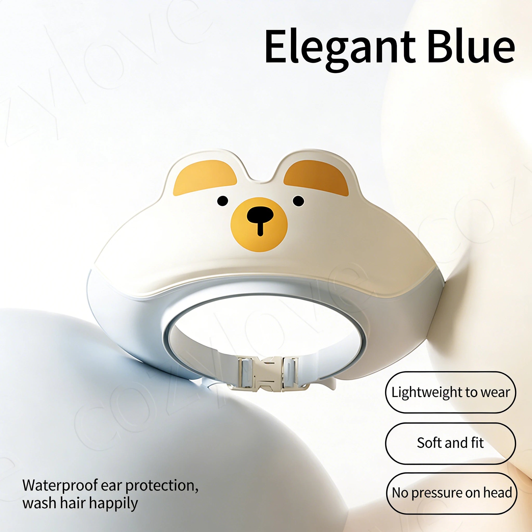 BPA-Free Baby Shampoo Visor | Adjustable Water Shield Hat for Toddler Bath Time