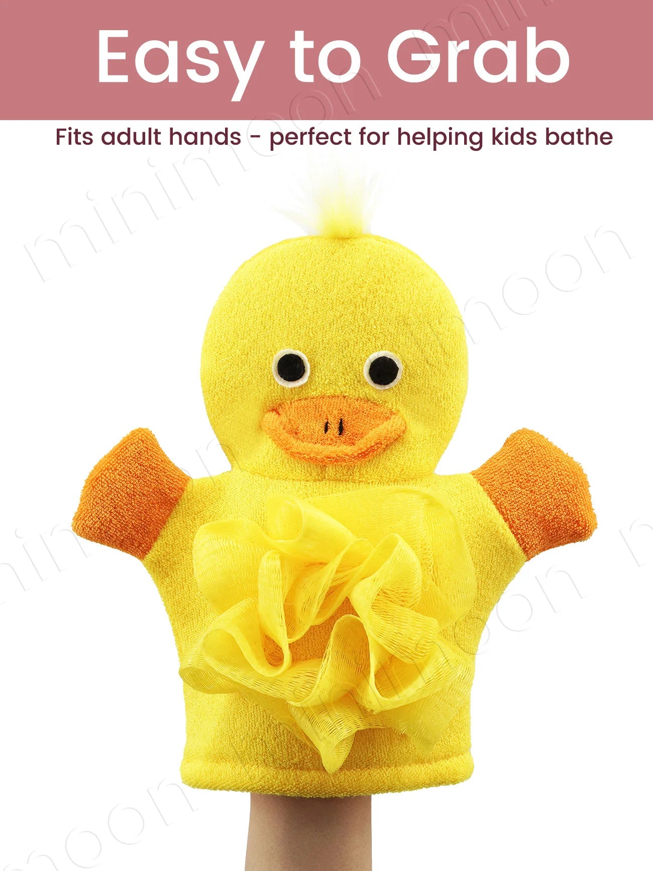 Cartoon Animal Bath Gloves for Kids, Exfoliating & Massage for Fun and Effective Bath Time